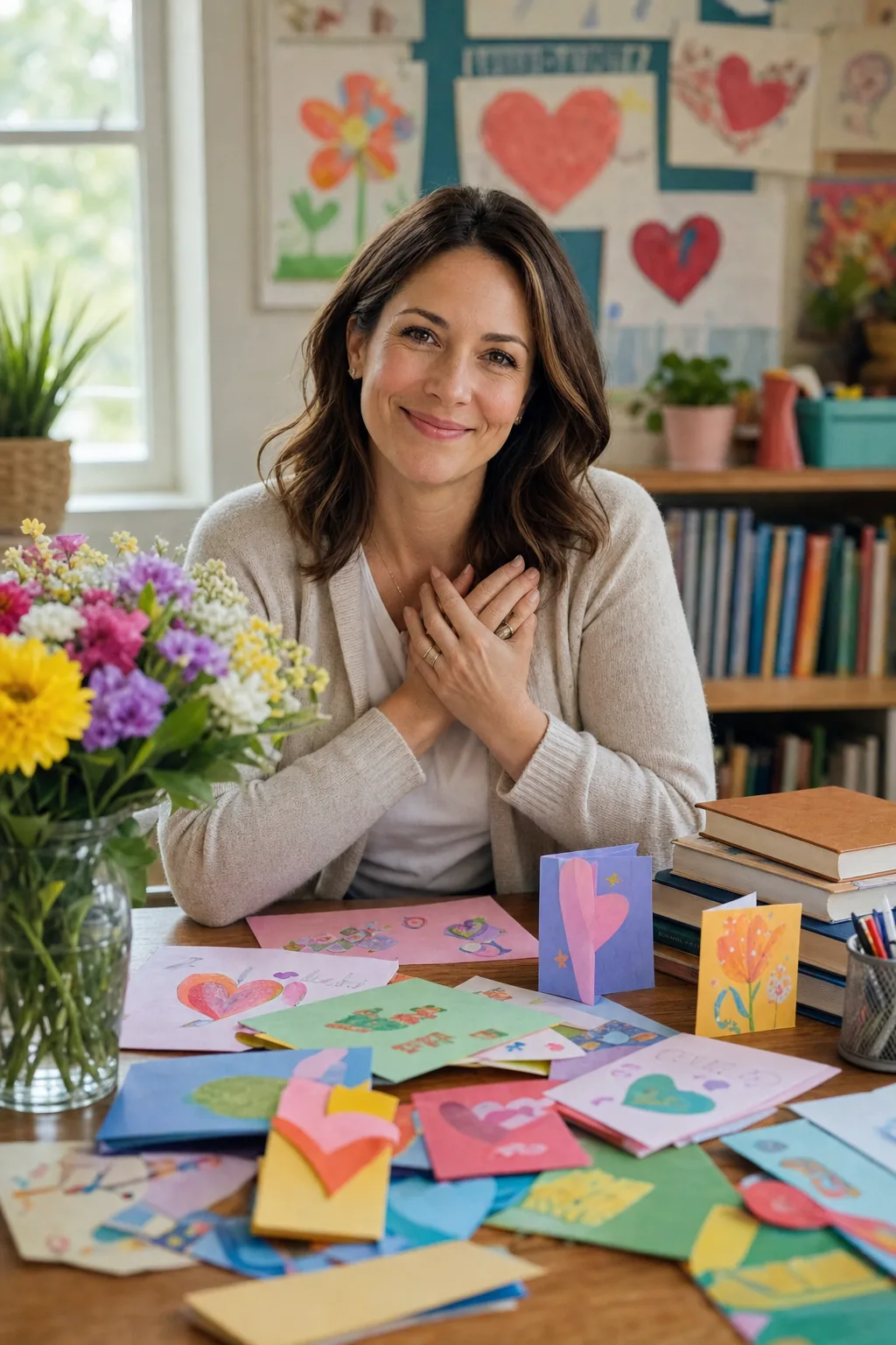 Personalised thank you card idea