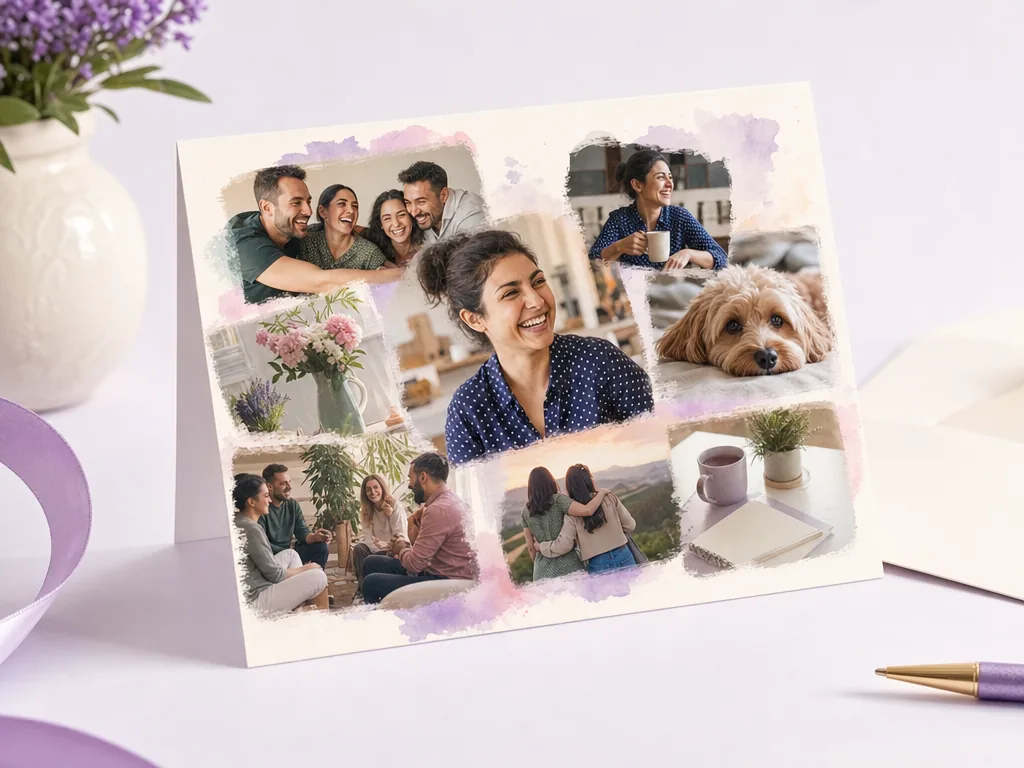 Warm farewell card full of favourite memories card idea
