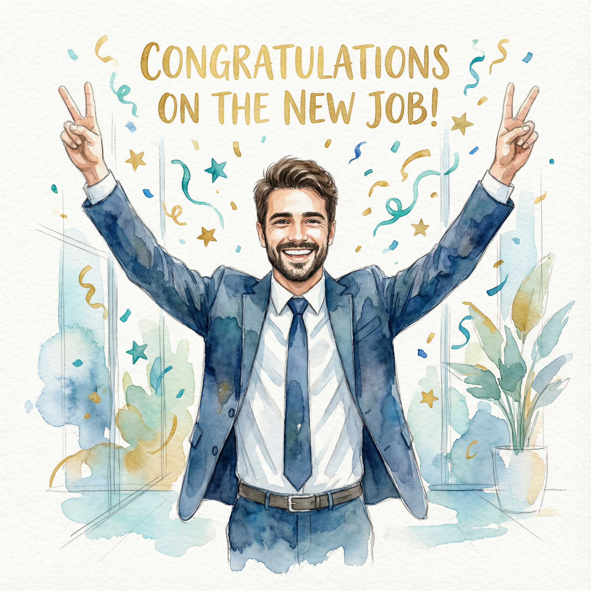 Face swap congratulations card idea
