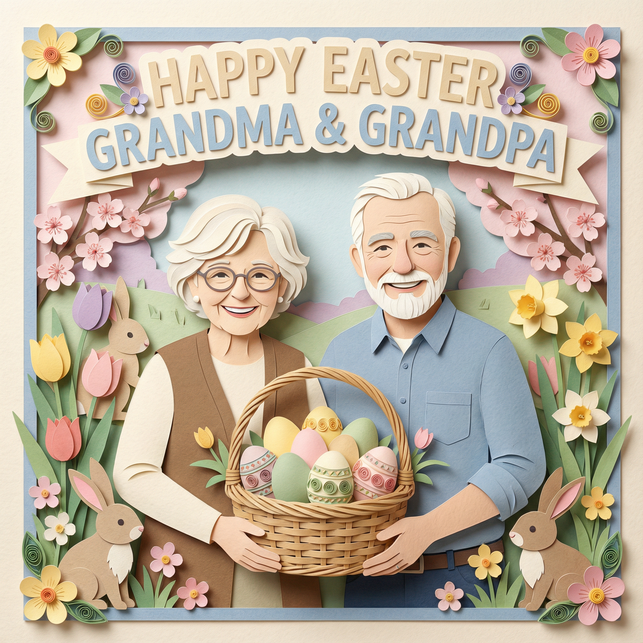 Pet easter card idea