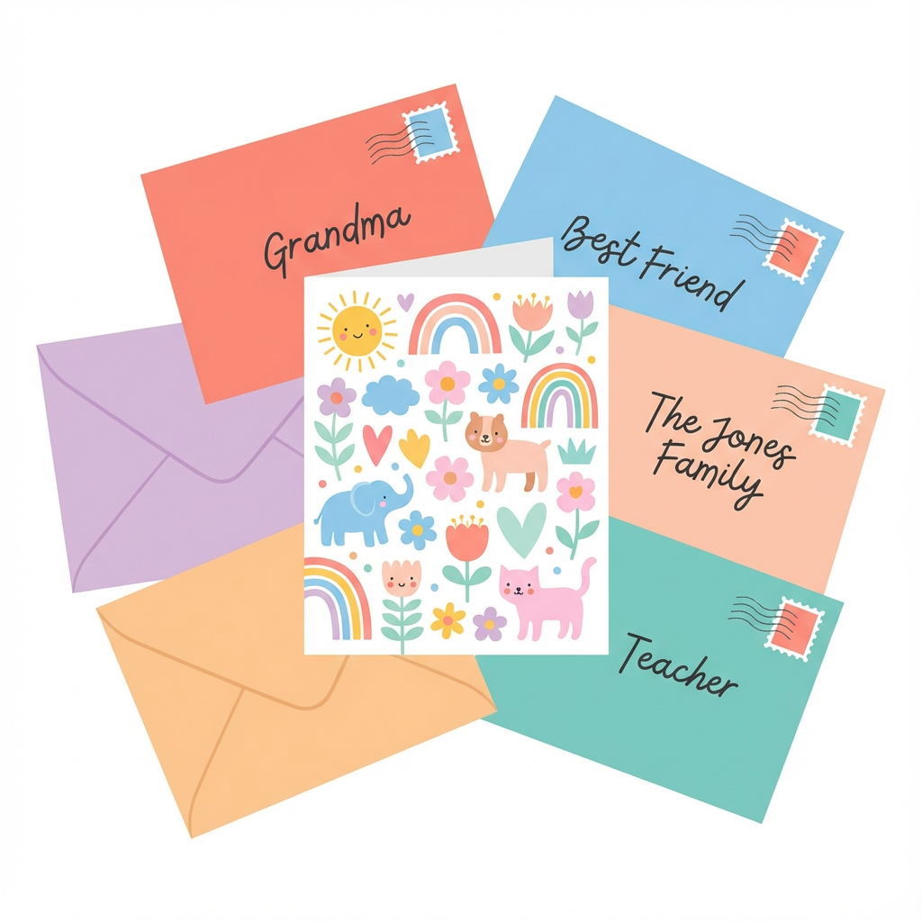 Send one card to many people